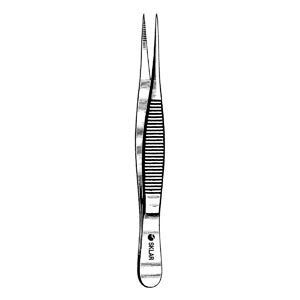 Fine Point Splinter Forcep, Serrated, 3.5