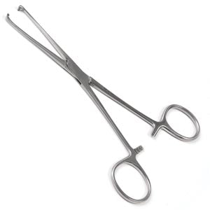 Allis Tissue Forceps, 4X5 Teeth, 6