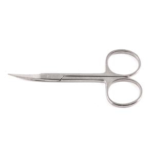 Scissors, 4-1/2 Curved 25/cs"