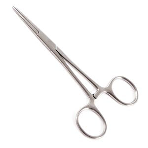 Kelly Hemostatic Forceps, 5-1/2 Straight 25/cs"