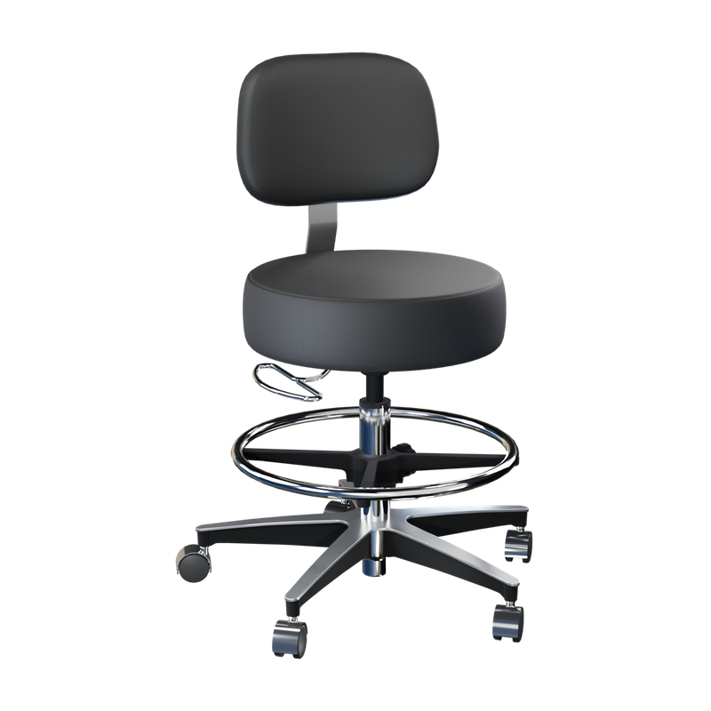 11001BFR-Century-with-Backrest-and-Footring_Black_Satin