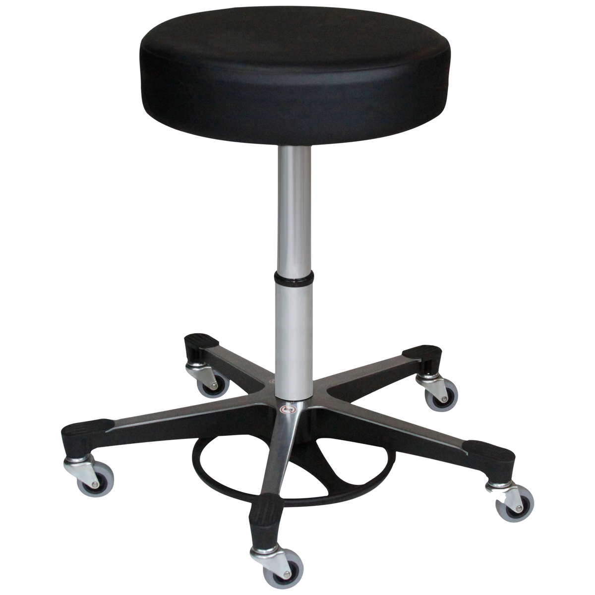 Blickman Foot Operated Exam Stool, alternate view