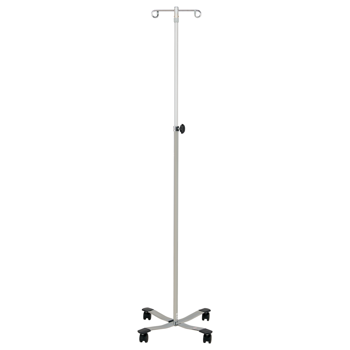 Blickman 1310 Tru-Loc chrome IV stand, 4-leg base