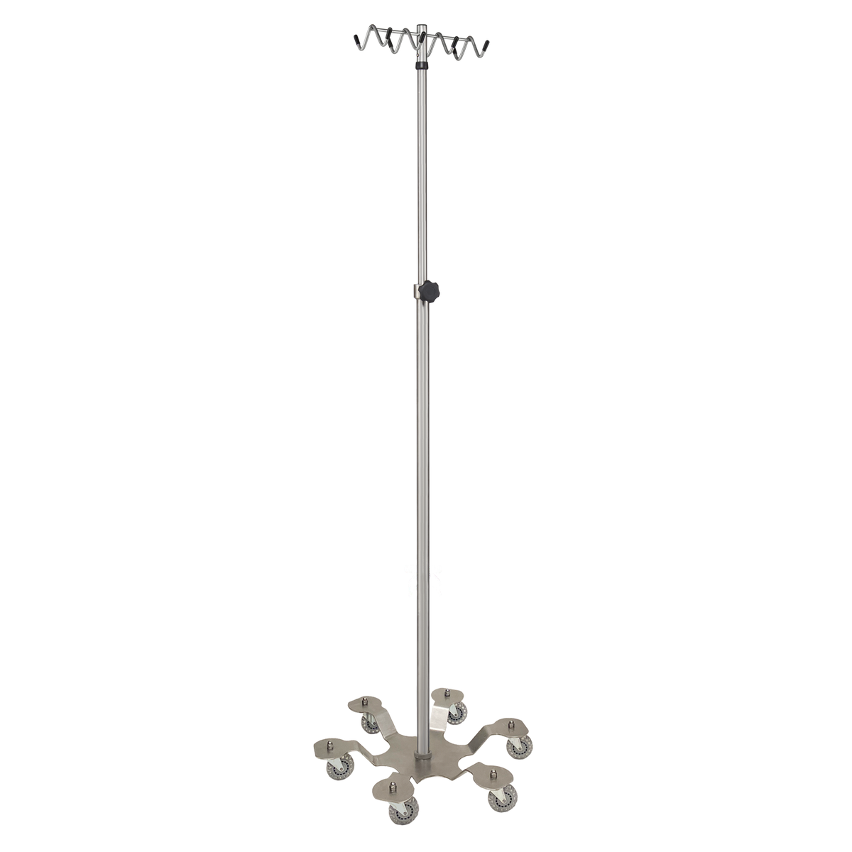 Blickman 1371SS-RH IV stand with 8-hook rake