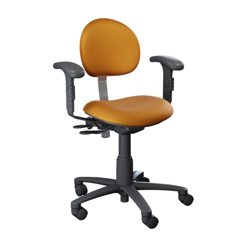 21435BA-Millennium-Ergonomic-with-Armrest_Saddle-whitebg