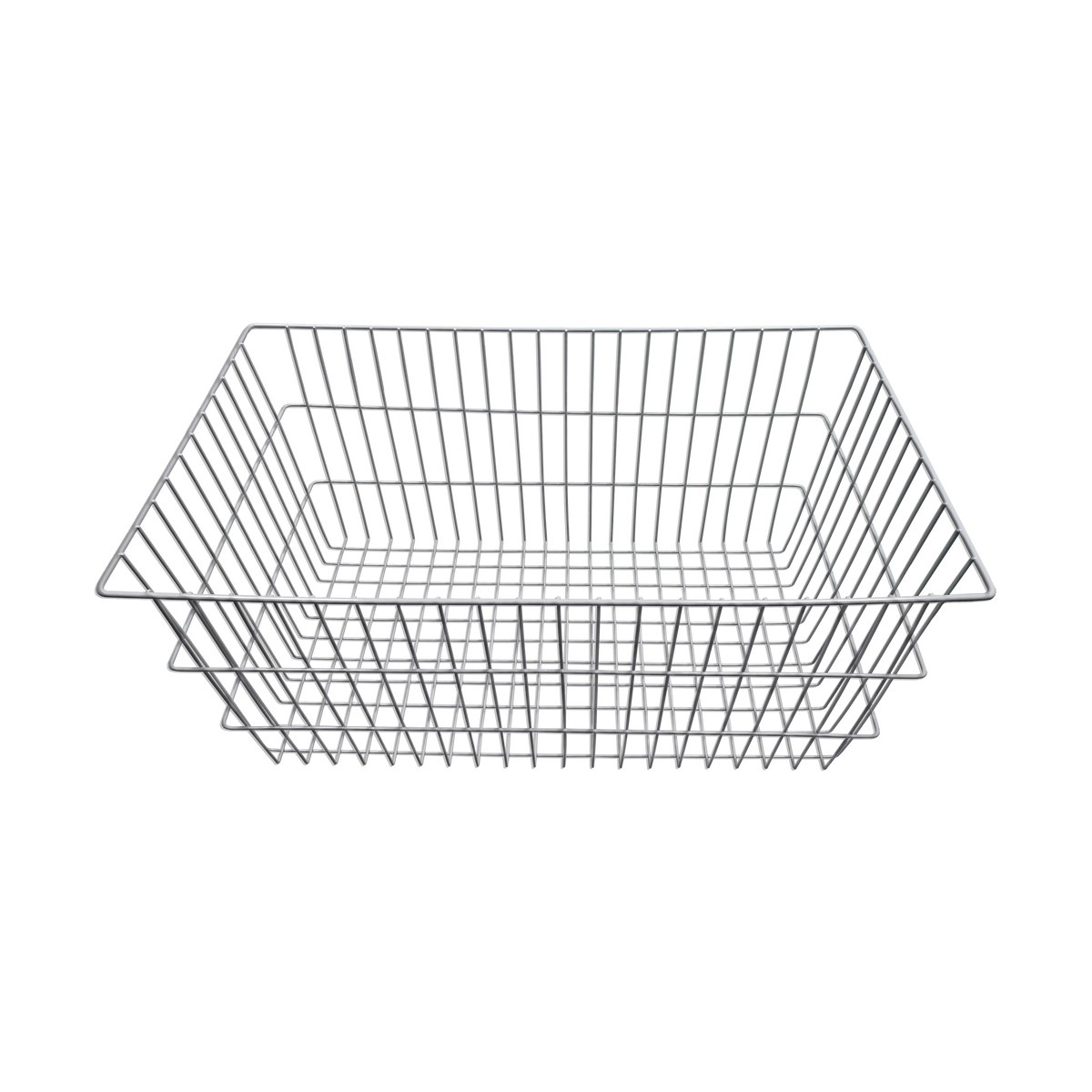 Blickman 2442 12 inch chrome wire basket
