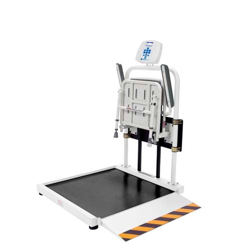 Health o meter 2500CKL wheelchair scale with fold-away seat - view 2