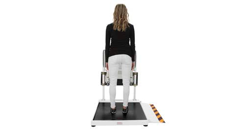 Health o meter 2500CKL wheelchair scale with fold-away seat - view 4