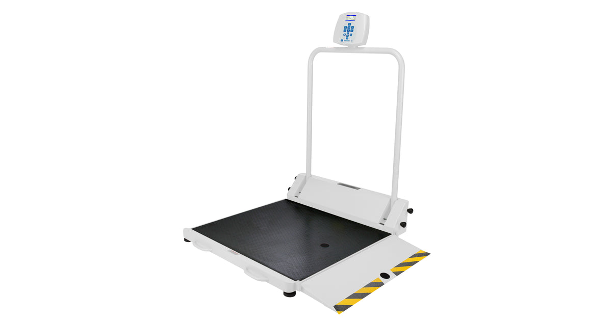 Health o meter 2600KL fold-up wheelchair scale - view 2