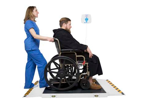 Health o meter 2700KL extra-large wheelchair scale - view 2