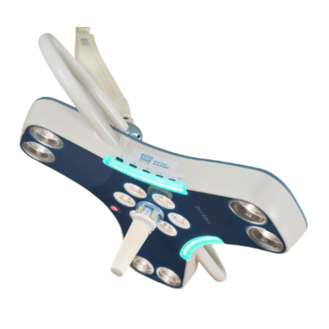 Burton APEX LED surgical light head profile