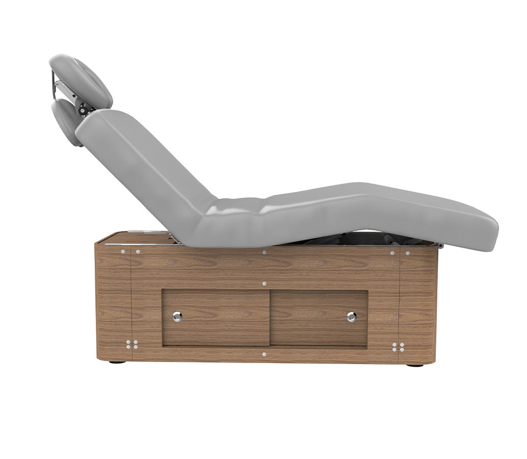 Silverfox 2285B Light Grey / Teak view 2