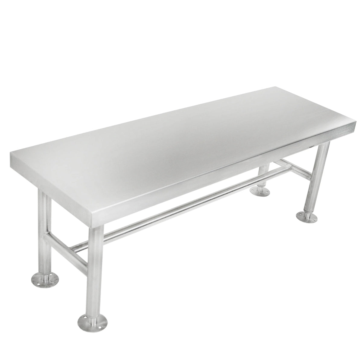 Blickman 4200SS mounted gowning bench
