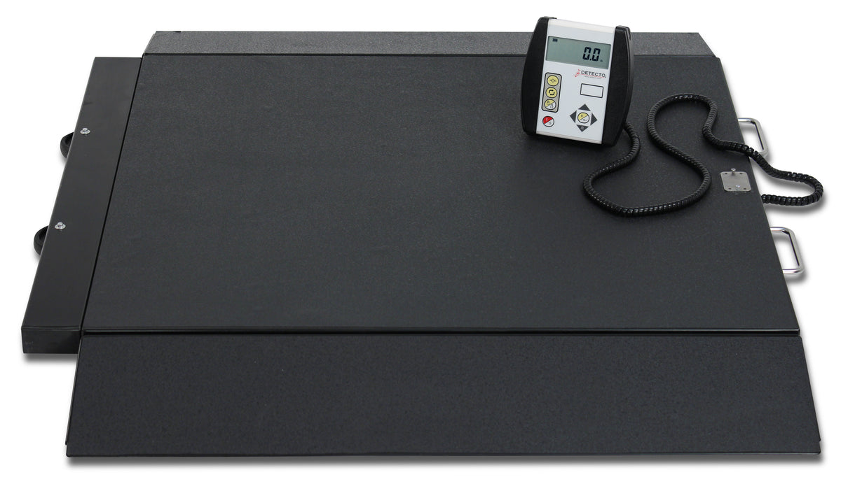 Detecto 6400 Portable Digital Wheelchair Scale - view 5