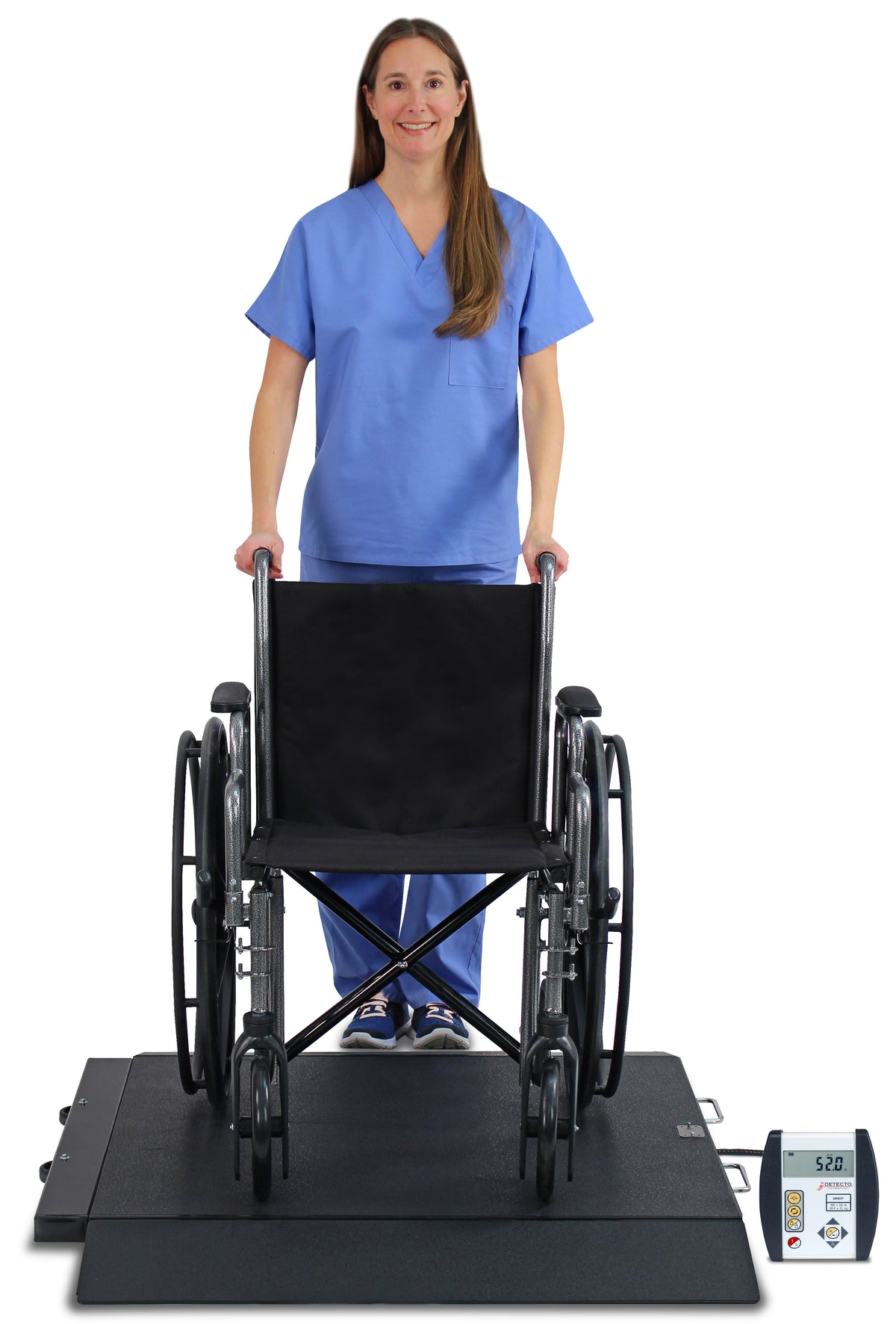 Detecto 6400 Portable Digital Wheelchair Scale - view 2