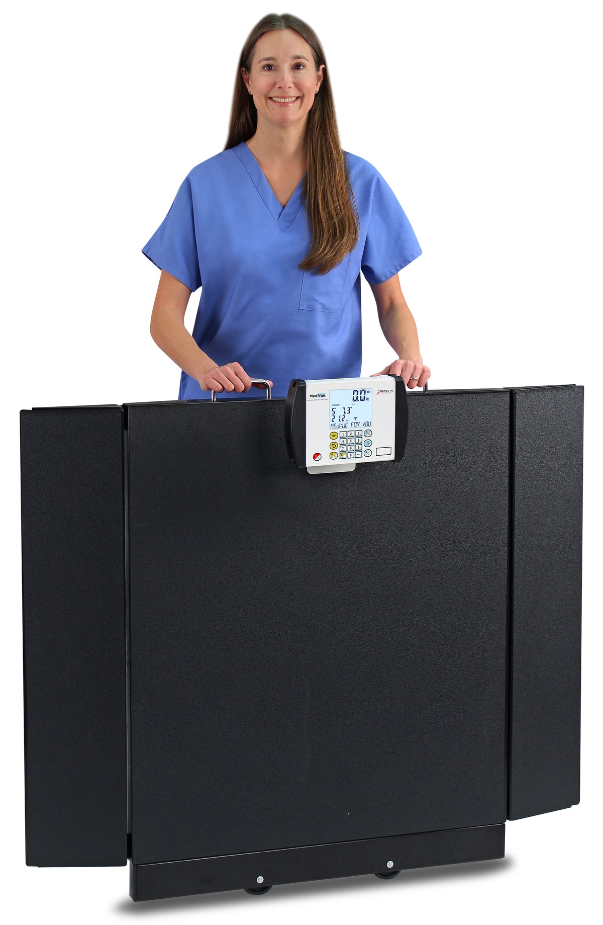 Detecto 6500 Portable Digital Wheelchair Scale - view 2