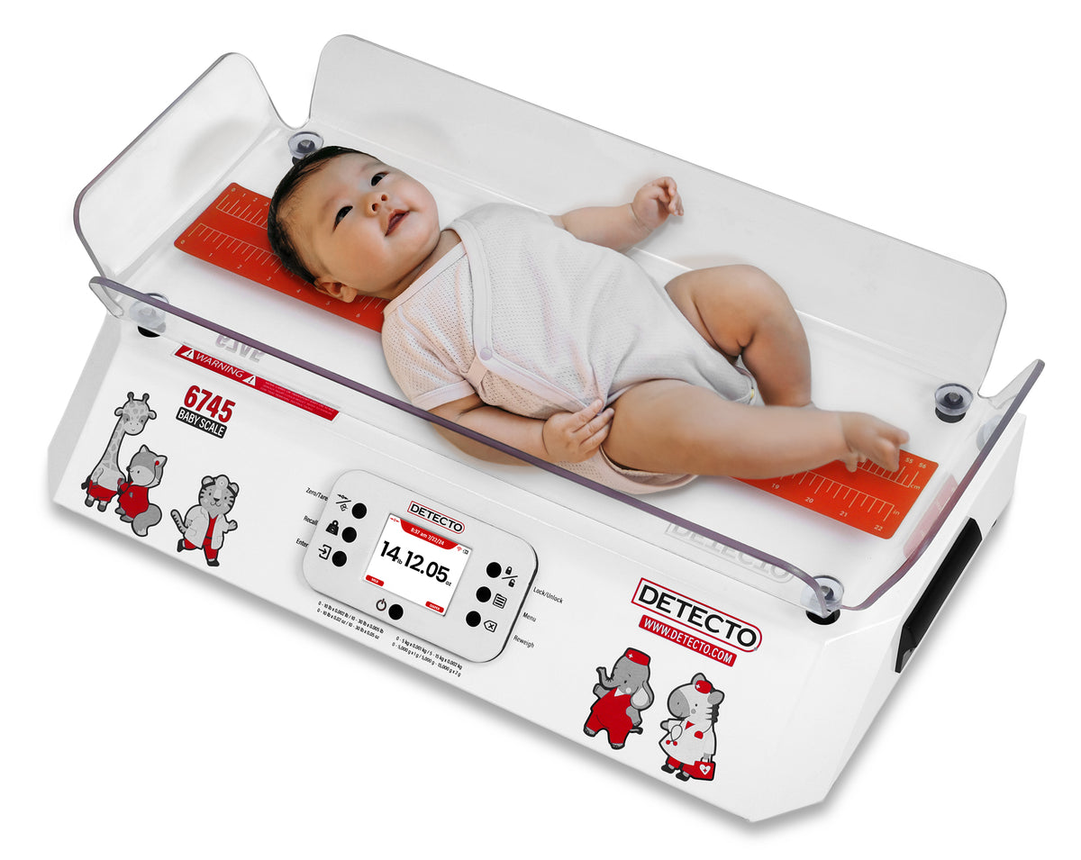 Detecto 6745 Digital Baby Scale with Touchscreen - view 4