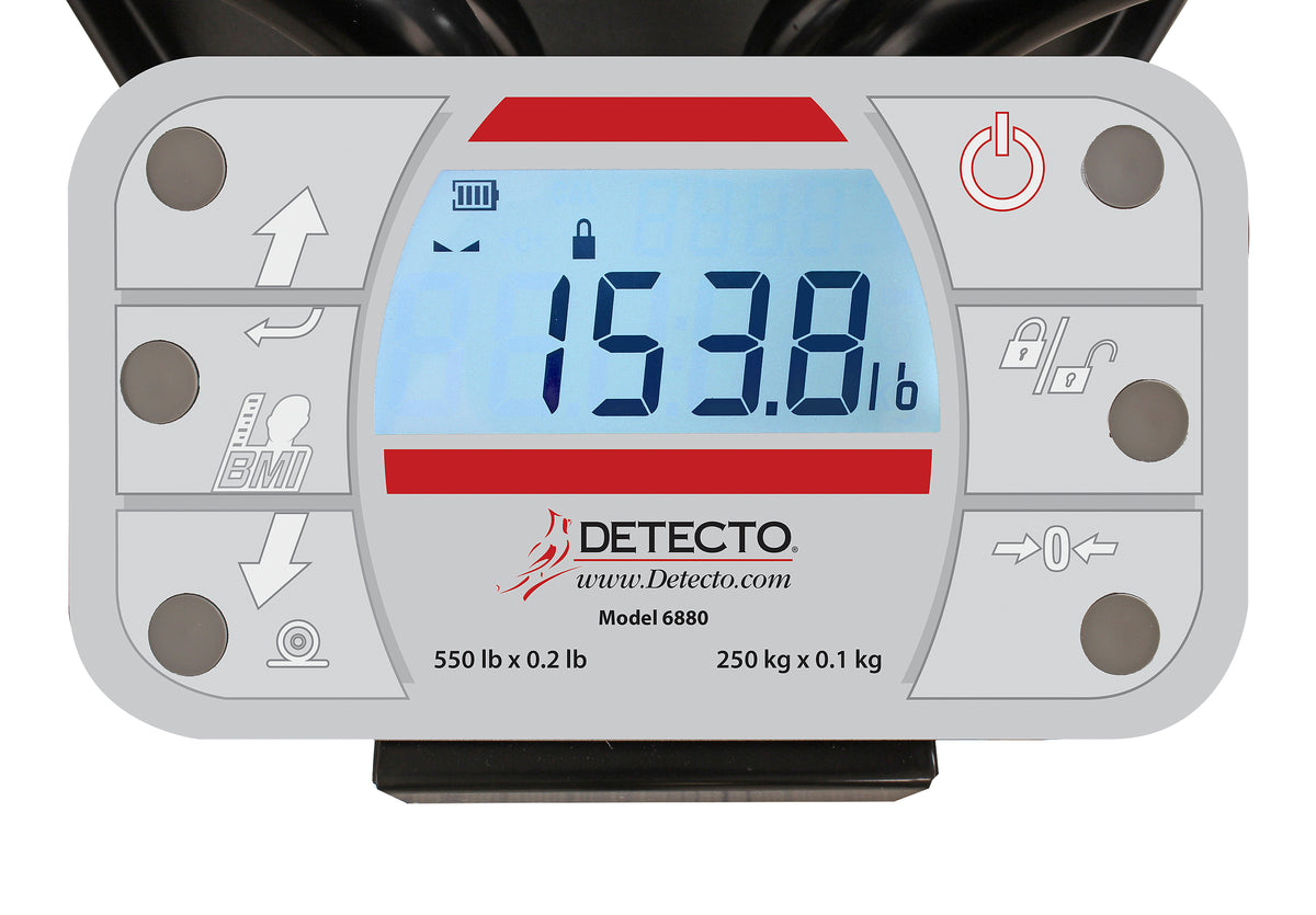 Detecto 6880 Digital Chair Scale - view 5