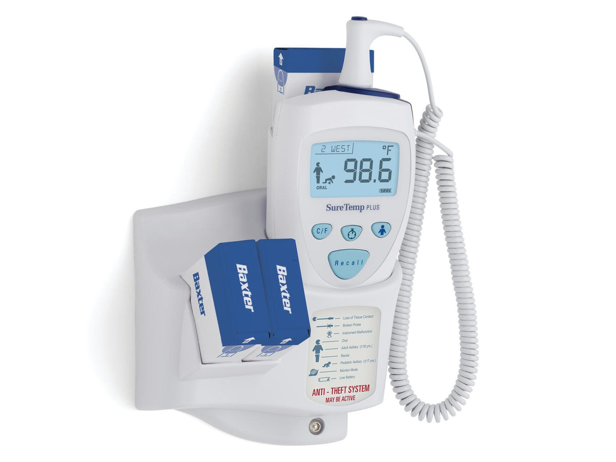 Welch Allyn SureTemp Plus Thermometer – Model 692 Electronic Thermometer, One Per Room, Wall Mount, 9 ft Oral Probe (01692-300)