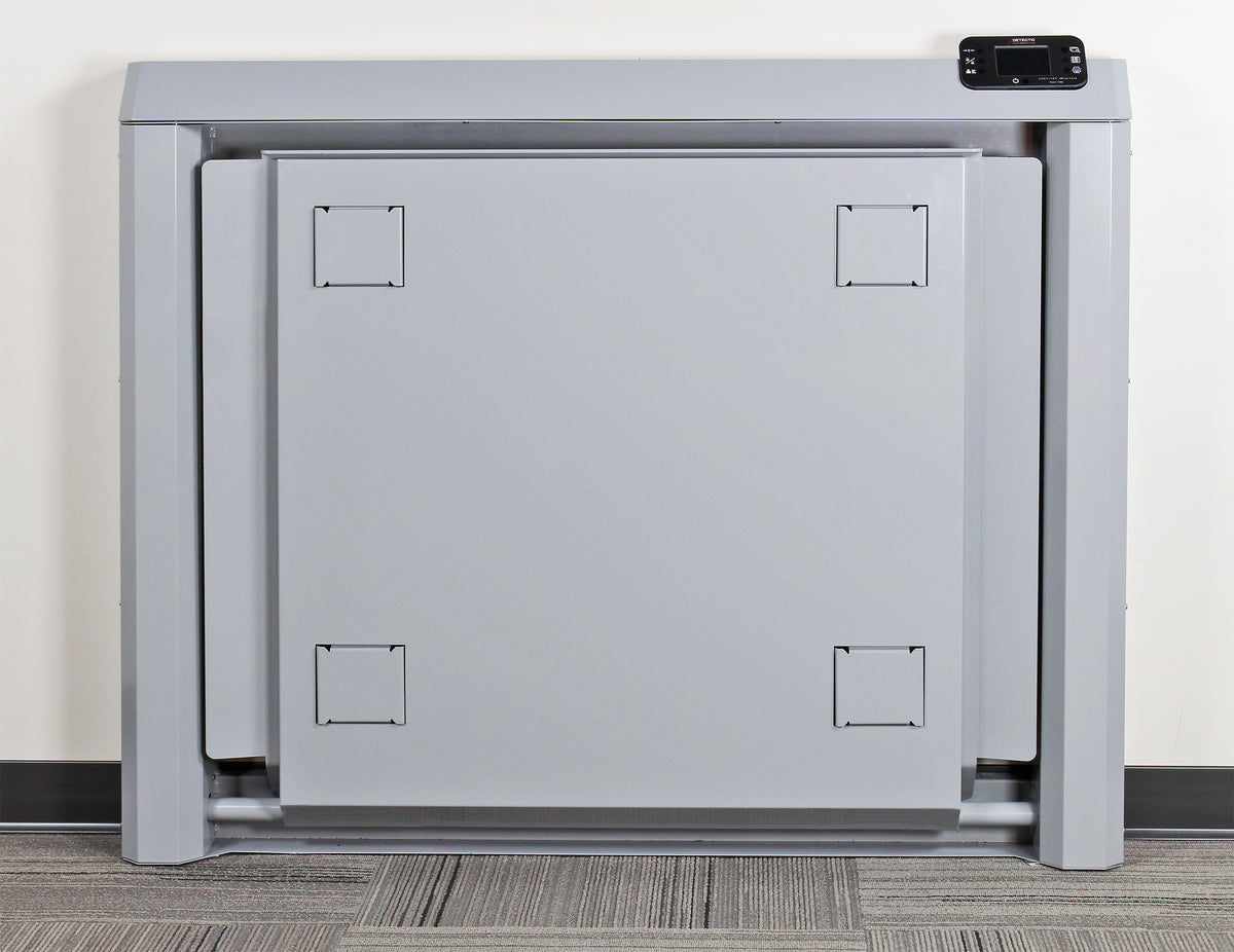 Detecto 7550 Wall-Mount Fold-Up Wheelchair Scale - view 4