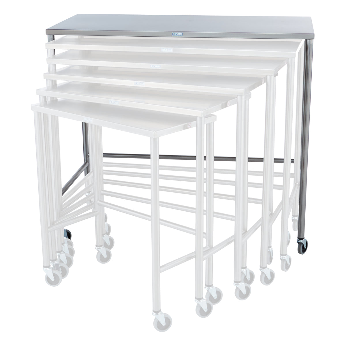 Blickman 7822SS largest nested table