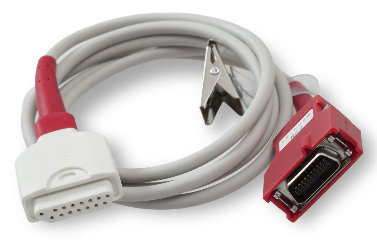 ZOLL Masimo Rainbow RC-4 Reusable Patient Cable, 4 ft – X Series (8000-0341)
