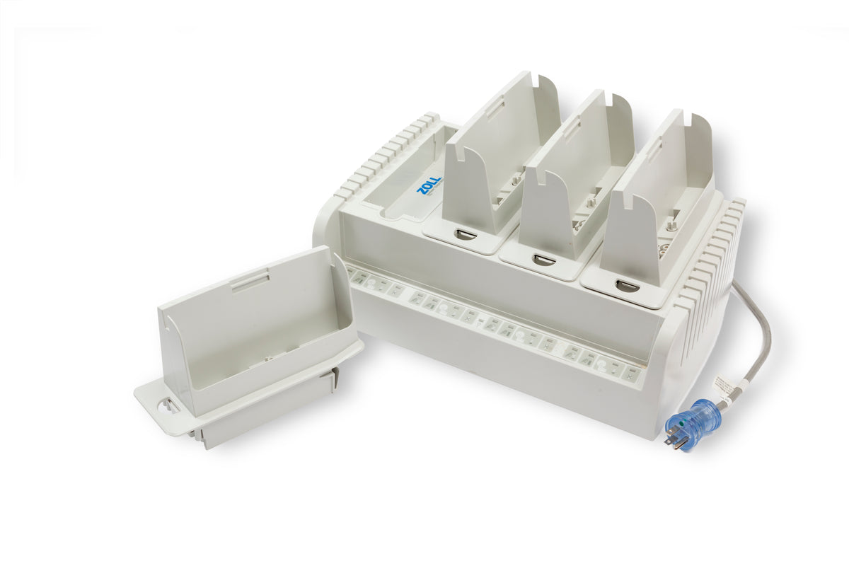 ZOLL SurePower 4-Bay Battery Charger with 4 Charger Adapters (8300-0500-01)
