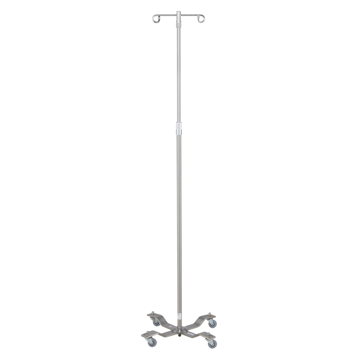 Blickman 8890SS twist-lock stainless steel IV stand