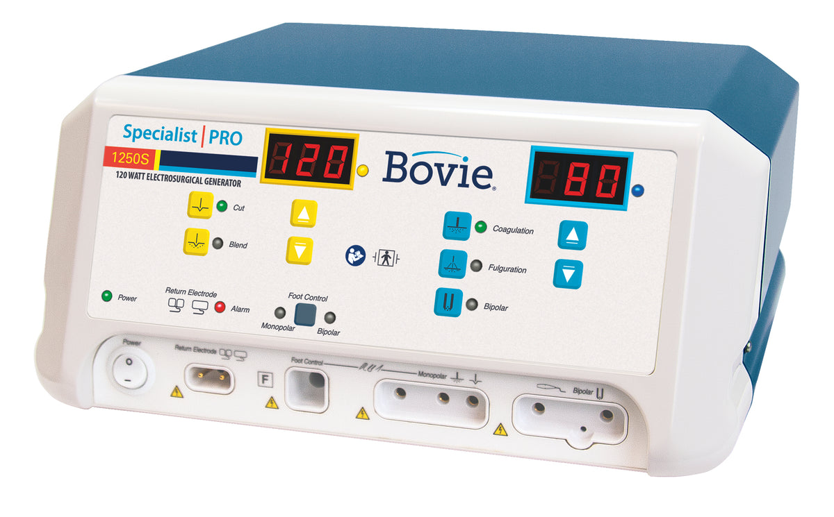 Bovie Specialist PRO A1250S 120W electrosurgical generator