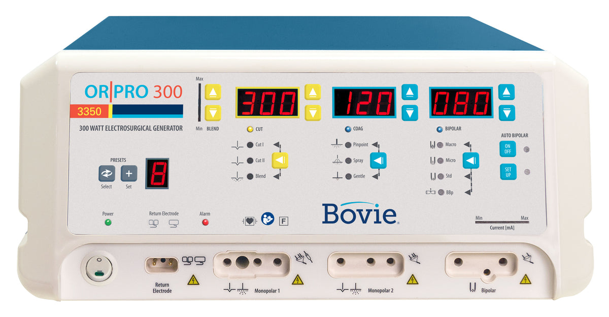 Bovie OR PRO 300 A3350 300W electrosurgical generator