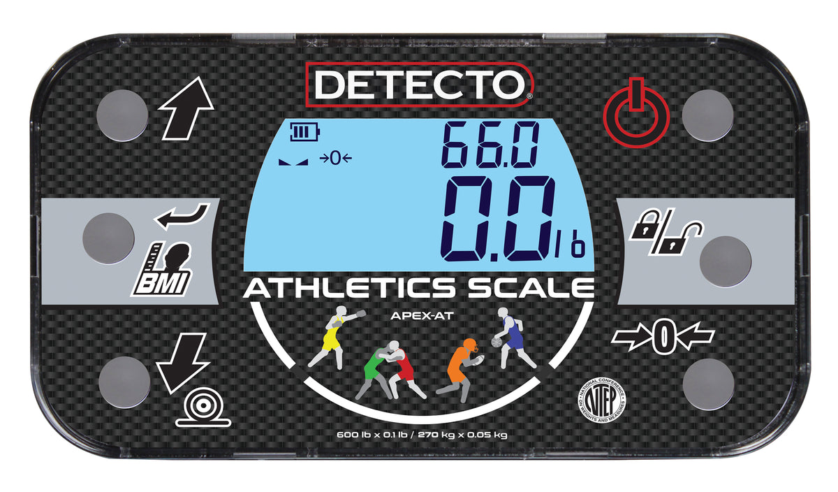 Detecto APEX Athletic Digital Scale with Remote Indicator - view 4