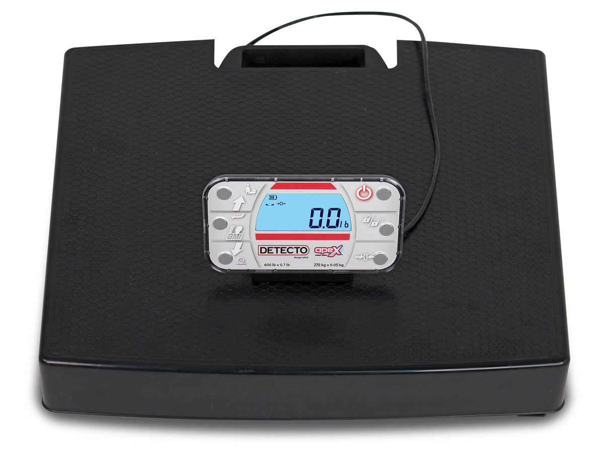 Detecto APEX-RI Portable Digital Scale with Remote Indicator - view 2