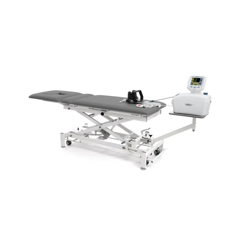 Chattanooga Galaxy TTET300 traction table, Graphite Grey, with traction unit