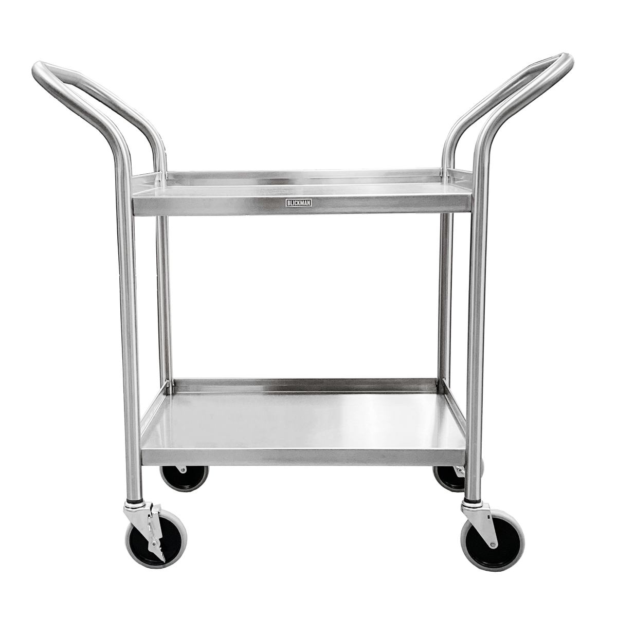 Blickman 7537SS heavy-duty stainless steel utility cart