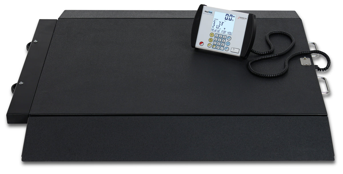 Detecto BRW1000 Portable Digital Wheelchair Scale - view 4