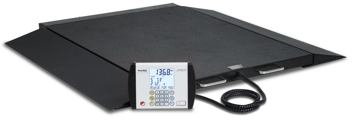 Detecto BRW1000 Portable Digital Wheelchair Scale