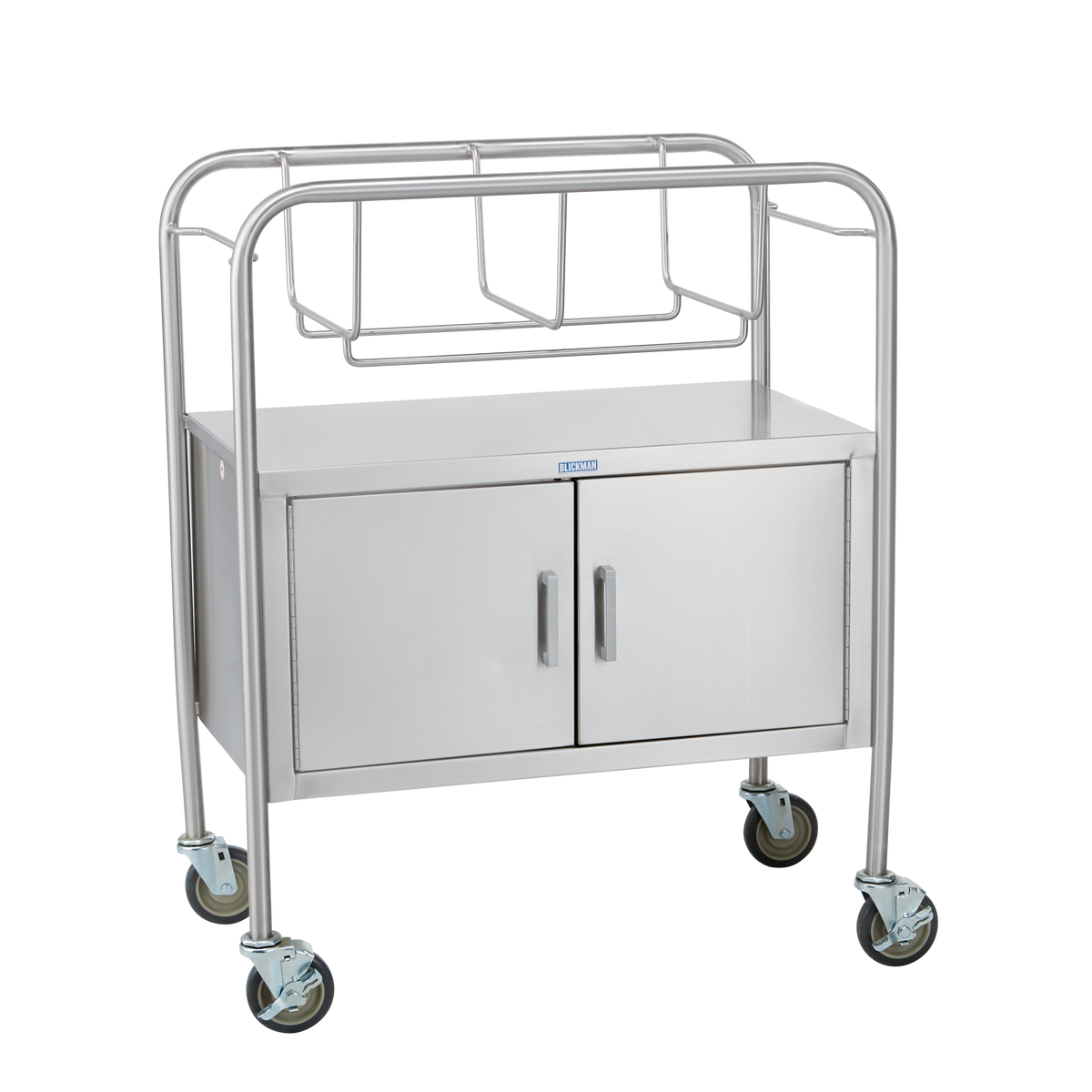 Blickman 8048SS bassinet stand with closed cabinet