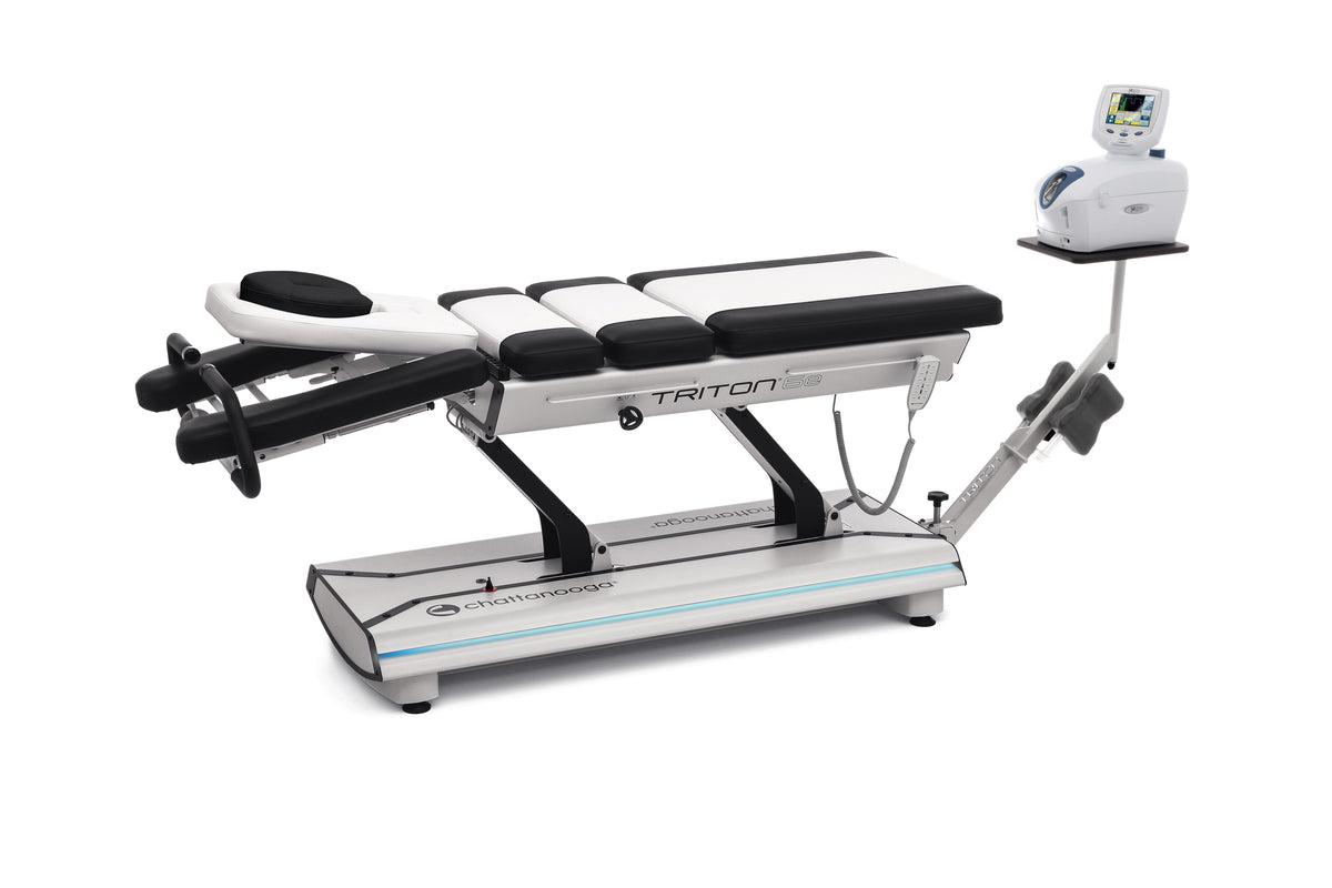 Chattanooga Triton DTS 6E traction table with LED base lighting