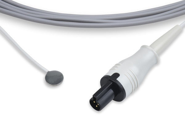 Cables & Sensors Datex Ohmeda Compatible Reusable Temperature Probe - 6600-0875-700