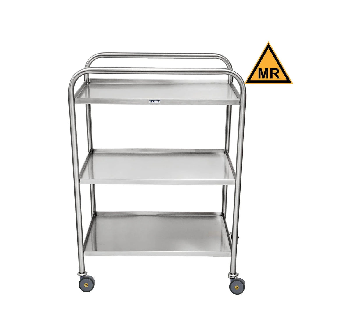 Blickman MR Conditional medium utility cart with side rails