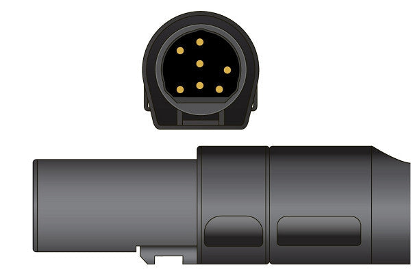 Cables & Sensors Datex Ohmeda Compatible Short SpO2 Sensor - OXY-F1-H