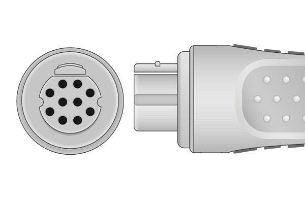 Cables & Sensors Datex Ohmeda Compatible SpO2 Adapter Cable - TS-N3