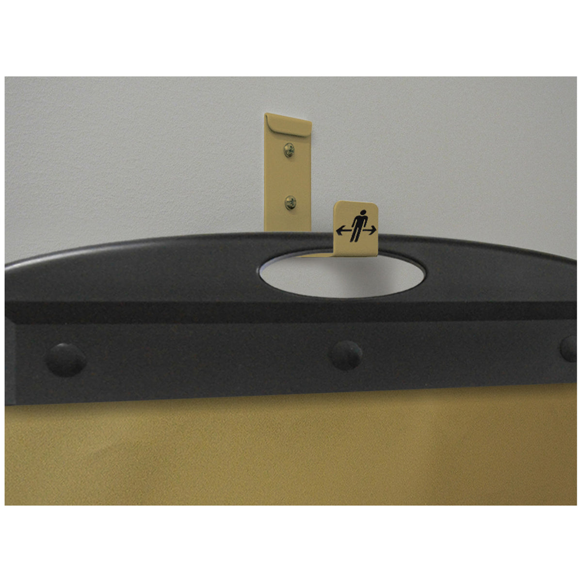 Health o meter 1086 Rollboard wall mount hanger
