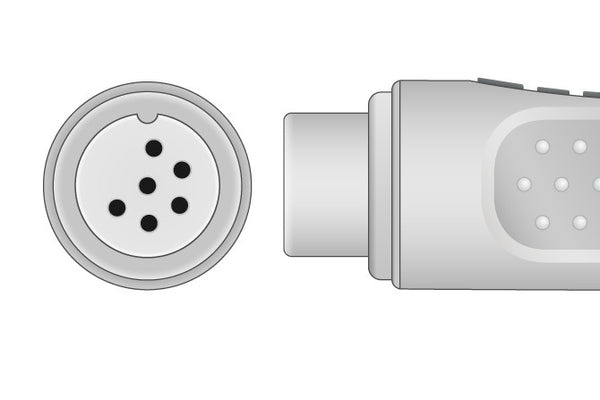 Cables & Sensors Mindray > Datascope Compatible IBP Adapter Cable - 650-204