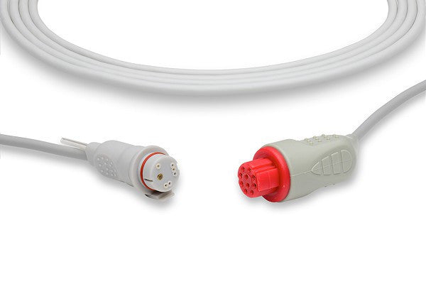 Cables & Sensors Datex Ohmeda Compatible IBP Adapter Cable