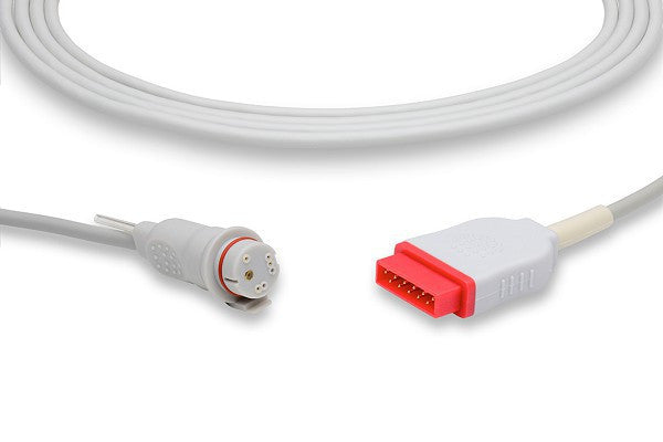 Cables & Sensors GE Healthcare > Marquette Compatible IBP Adapter Cable (BD Connector)