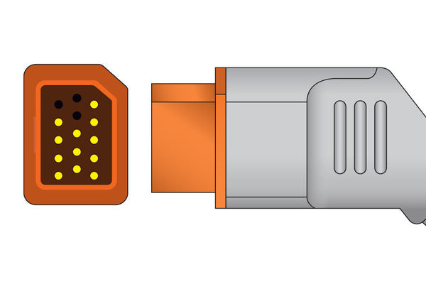 Cables & Sensors Nihon Kohden Compatible IBP Adapter Cable - JP-900P