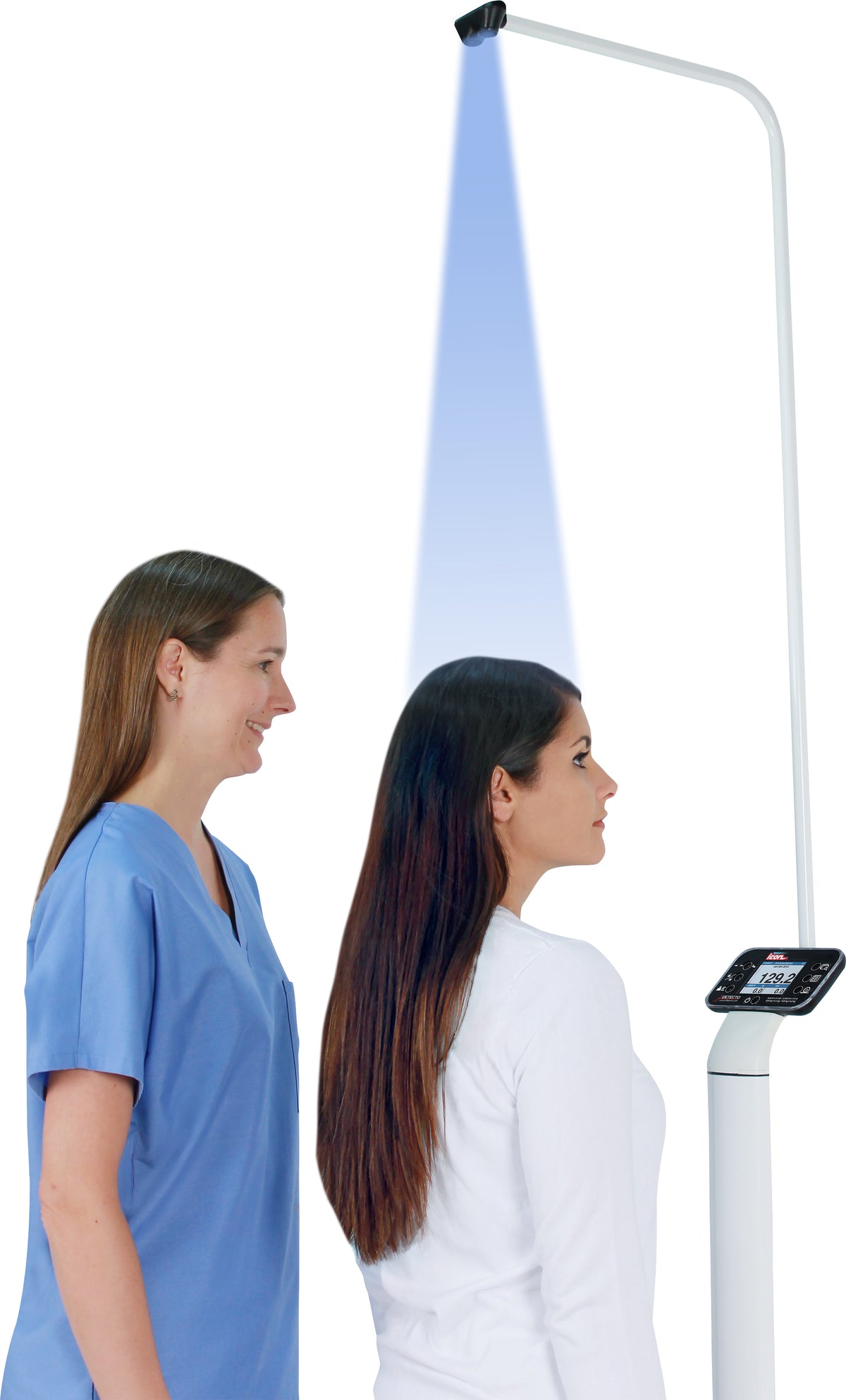 Detecto icon Digital Clinical Scale with Sonar Height Rod - view 5
