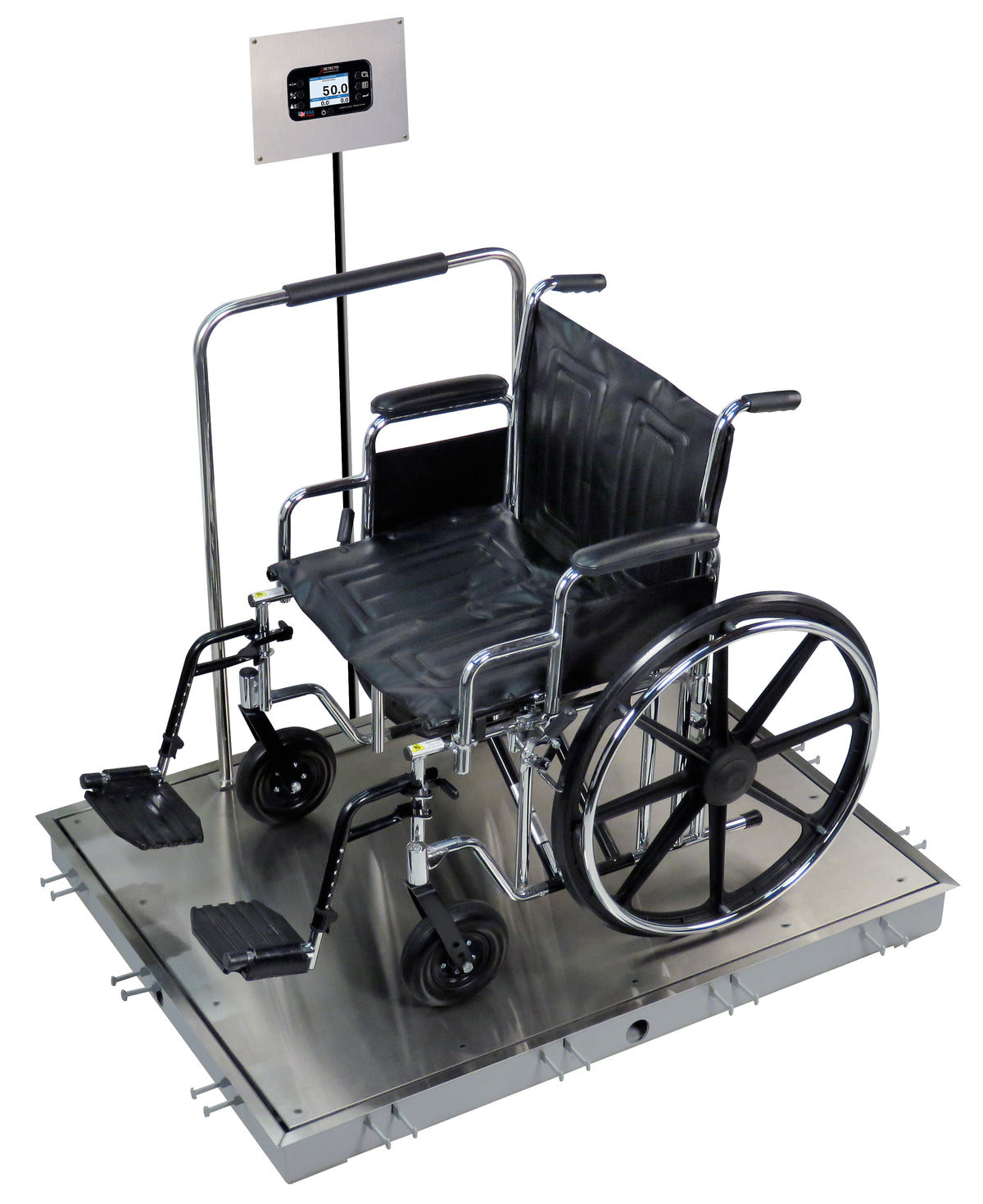 Detecto In-Floor Dialysis Scale with 855 Recessed Wall-Mount Indicator - view 4