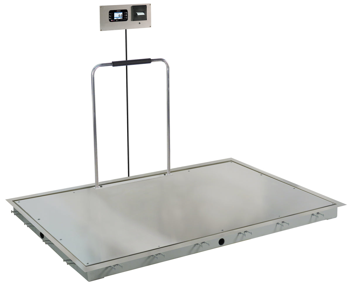 Detecto In-Floor Dialysis Scale with 855 Recessed Wall-Mount Indicator - view 2
